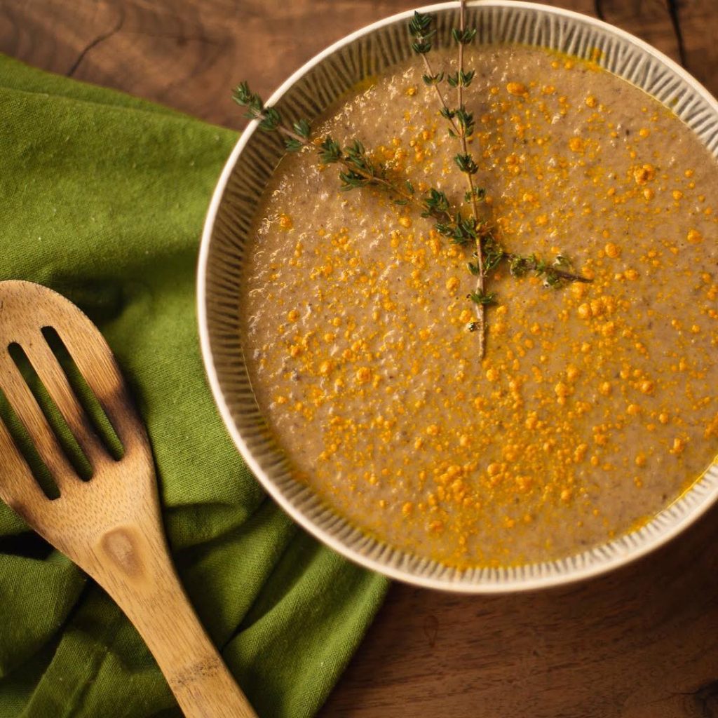 Sage & Mushroom Soup Recipe