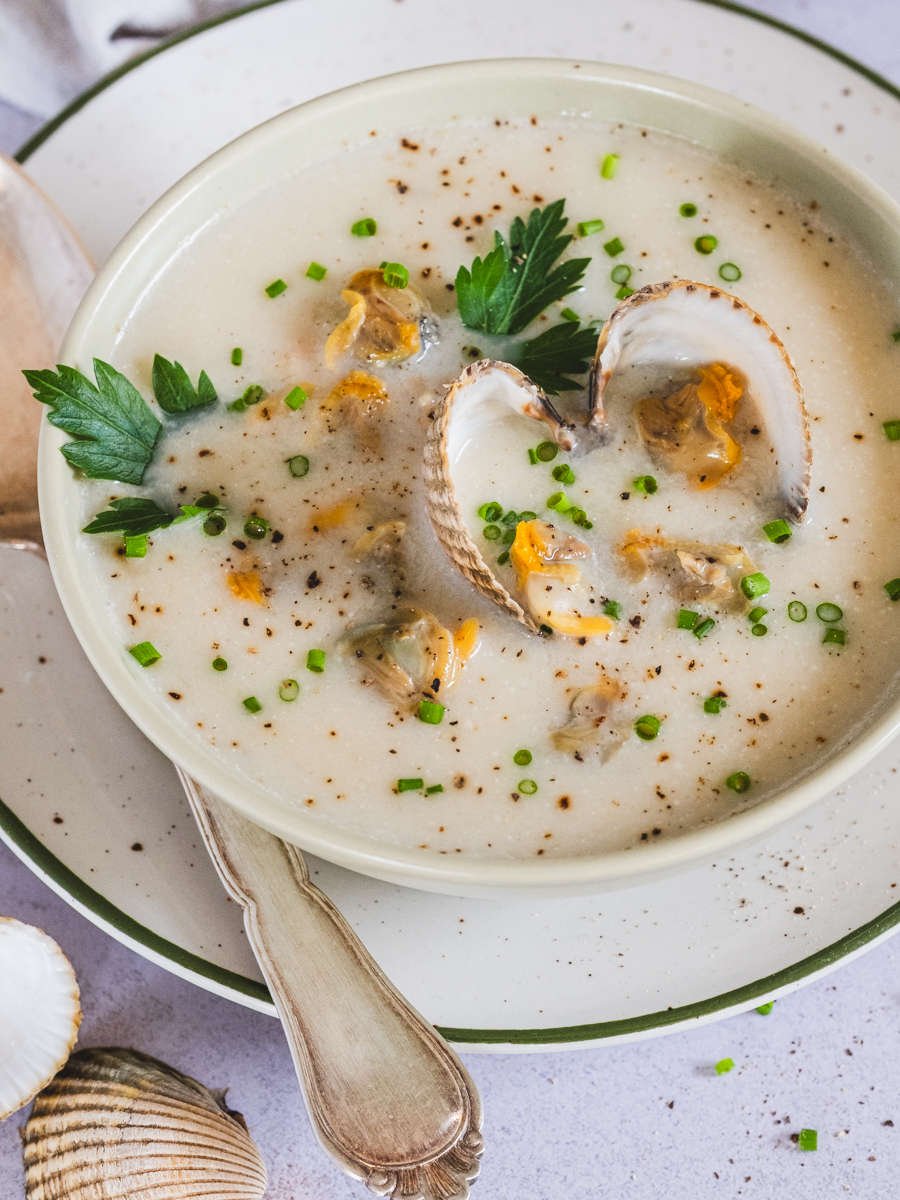 Almost Classic Clam Chowder - Dr. Gundry