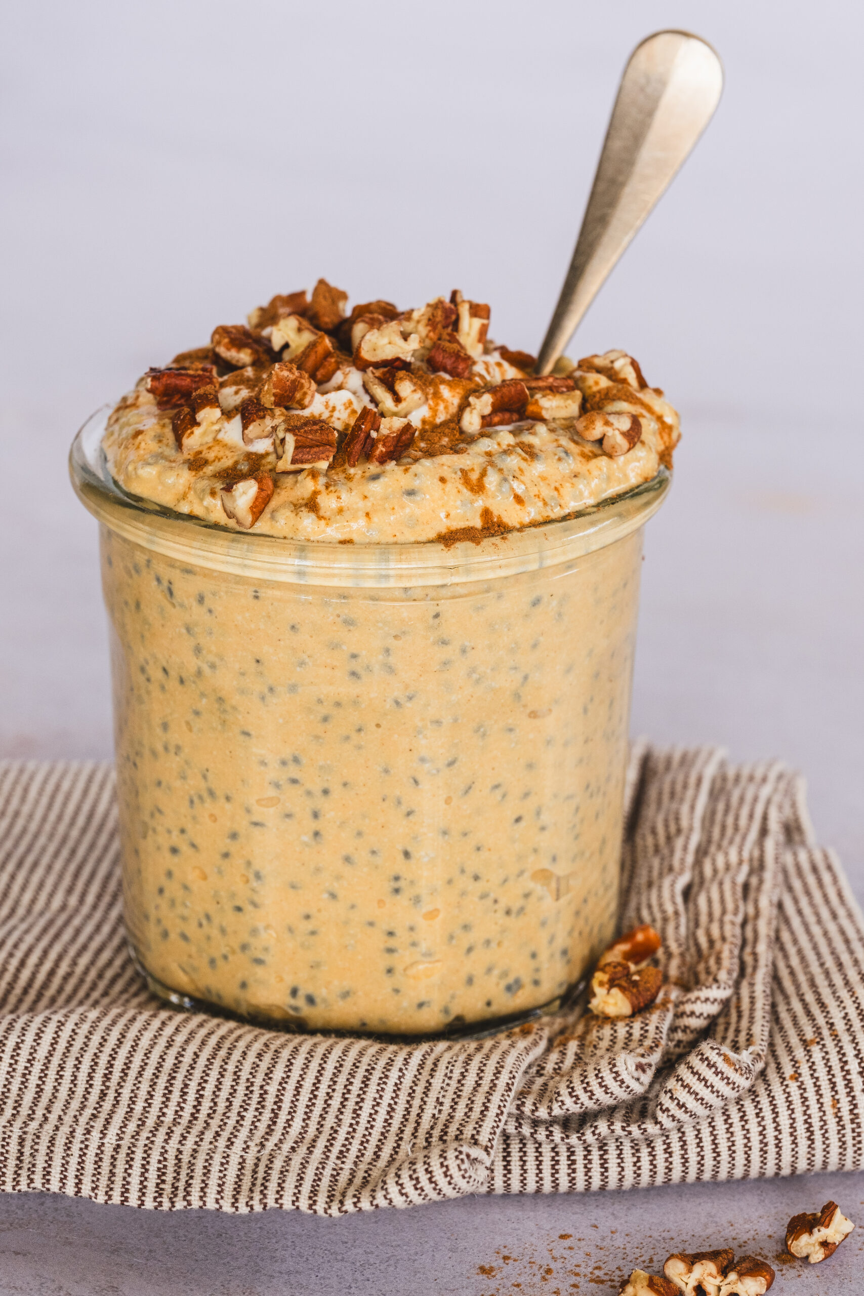 Basil Seed Pumpkin Pie Pudding - Full Size