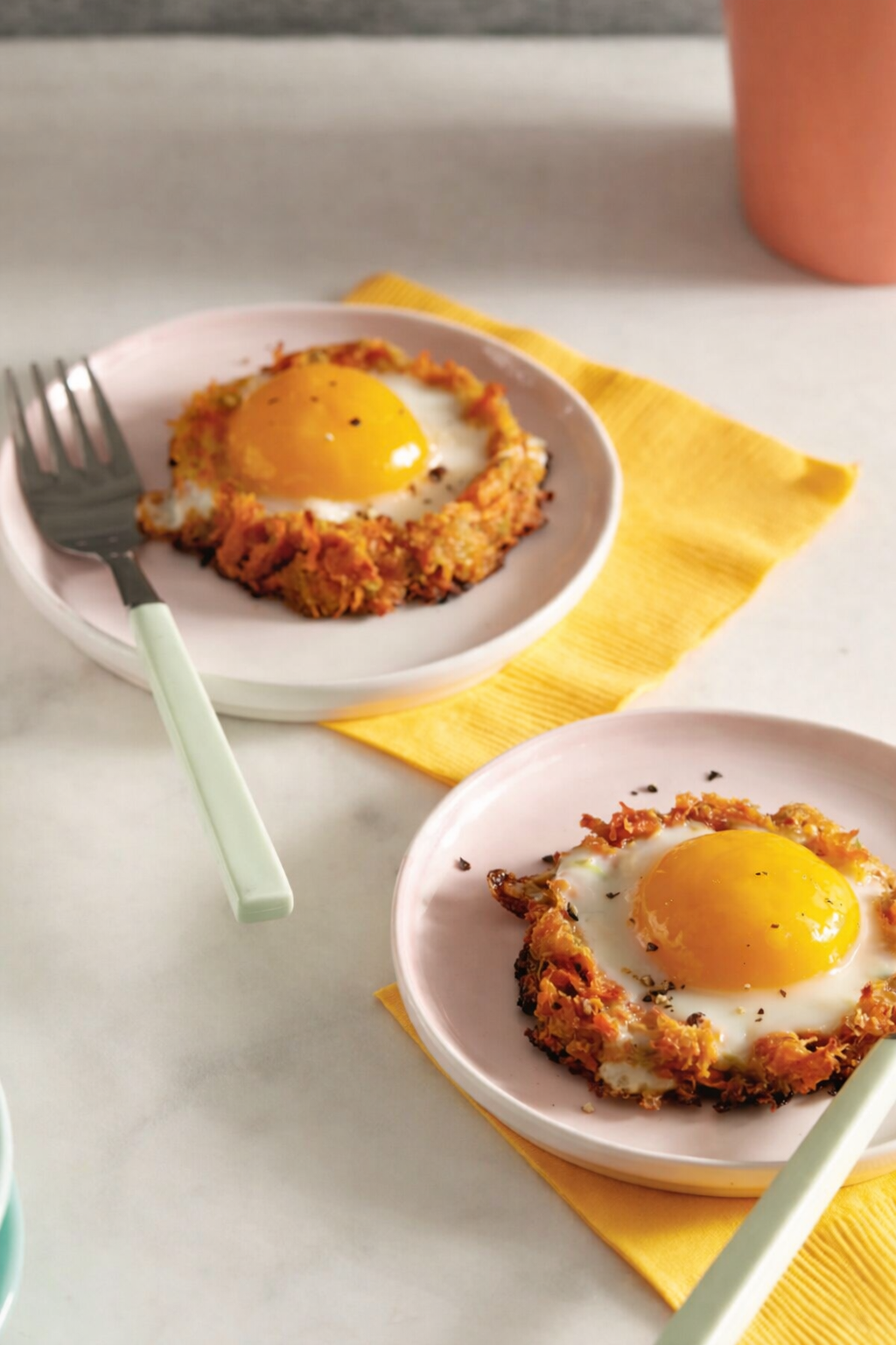 Sweet Potato Egg Nests