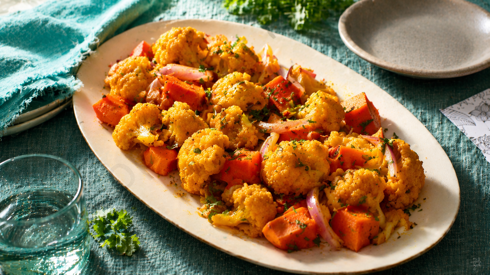 Indian Spiced Cauliflower