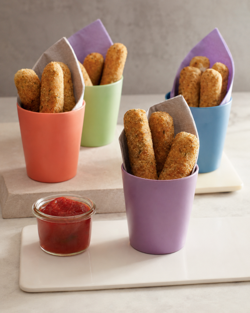 Hearts of Palm "Fish" Sticks
